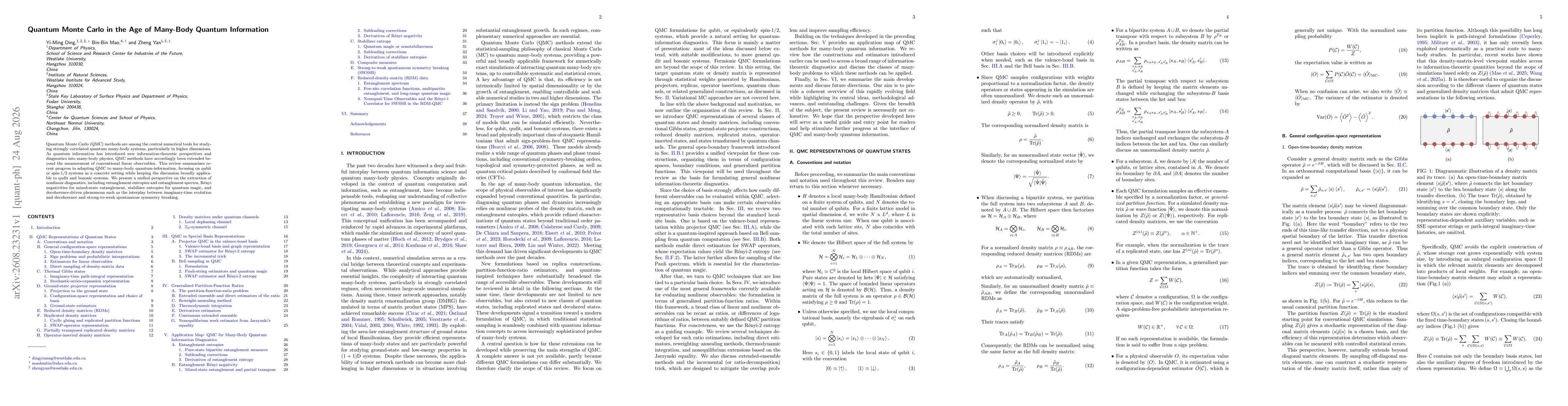 Thumbnail for Quantum Monte Carlo in the Age of Many-Body Quantum Information