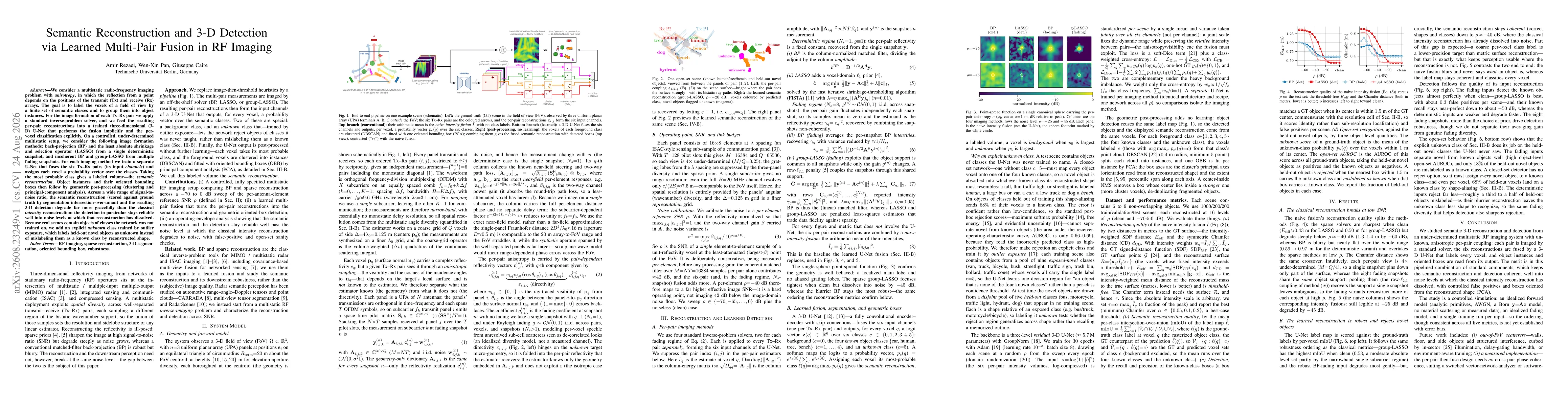 Thumbnail for Semantic Reconstruction and 3-D Detection via Learned Multi-Pair Fusion in RF Imaging