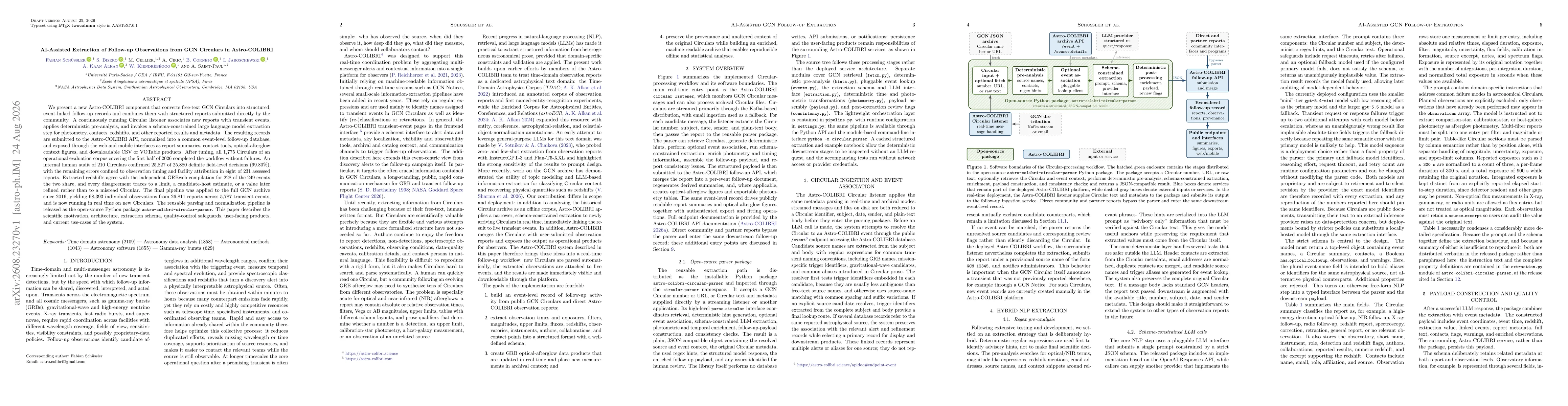 Thumbnail for AI-Assisted Extraction of Follow-up Observations from GCN Circulars in Astro-COLIBRI