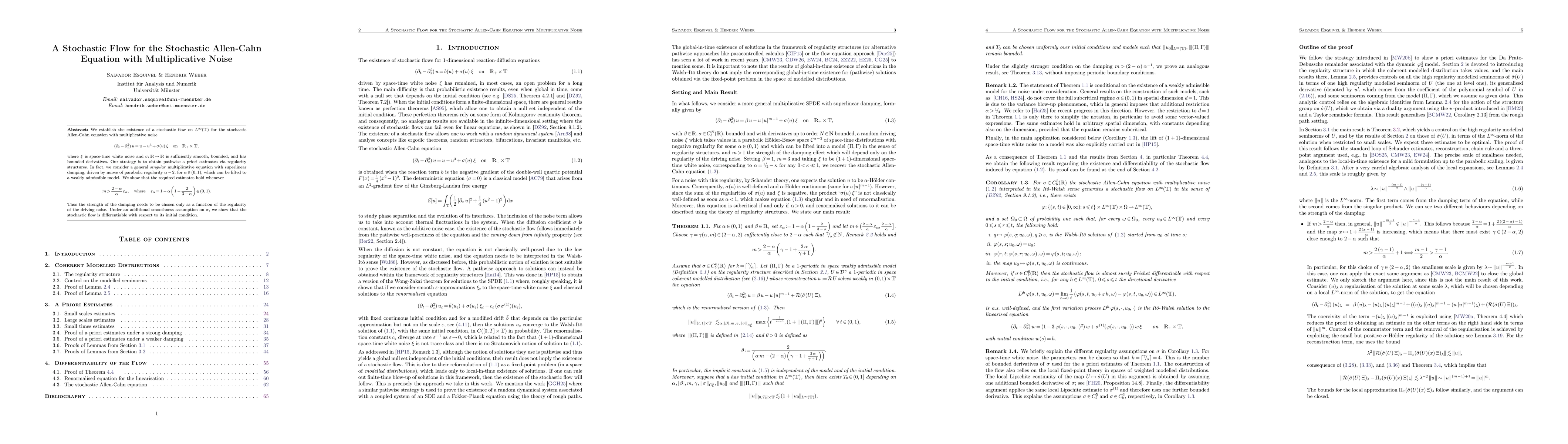 Thumbnail for A Stochastic Flow for the Stochastic Allen-Cahn Equation with Multiplicative Noise