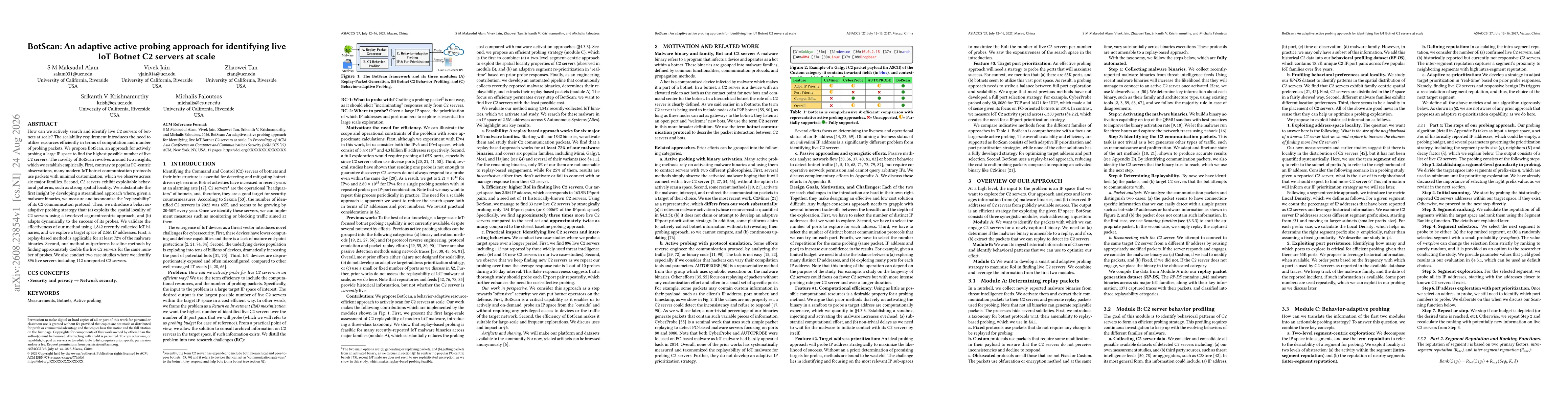 Thumbnail for BotScan: An adaptive active probing approach for identifying live IoT Botnet C2 servers at scale