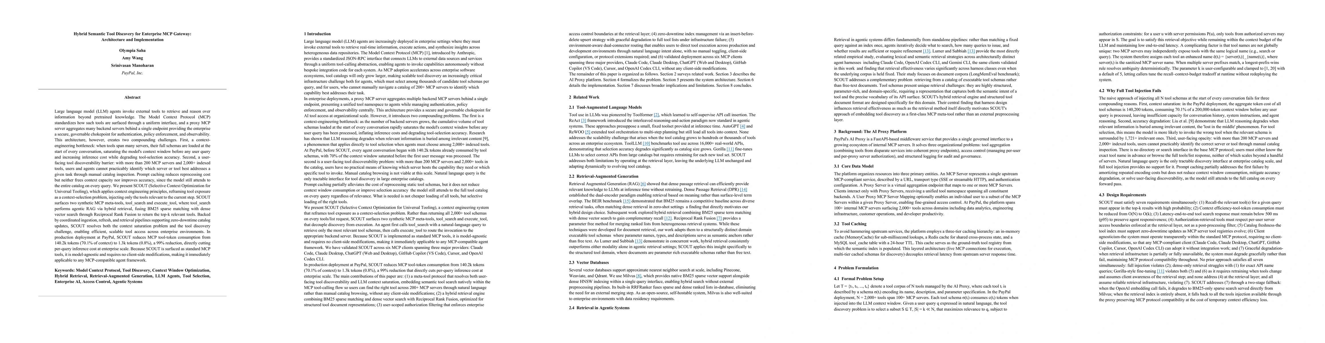 Thumbnail for Hybrid Semantic Tool Discovery for Enterprise MCP Gateway: Architecture and Implementation