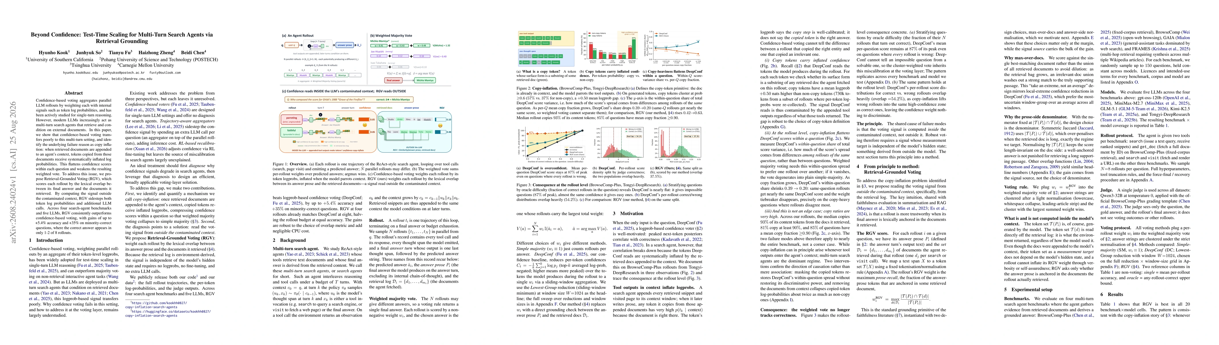 Thumbnail for Beyond Confidence: Test-Time Scaling for Multi-Turn Search Agents via Retrieval Grounding