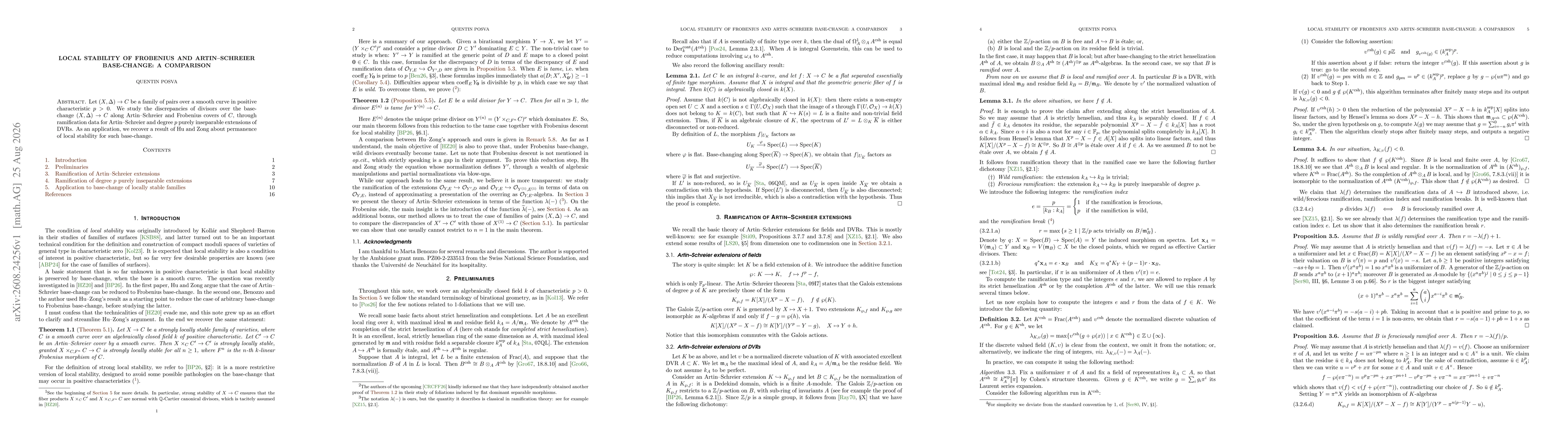 Thumbnail for Local stability of Frobenius and Artin--Schreier base-change: a comparison