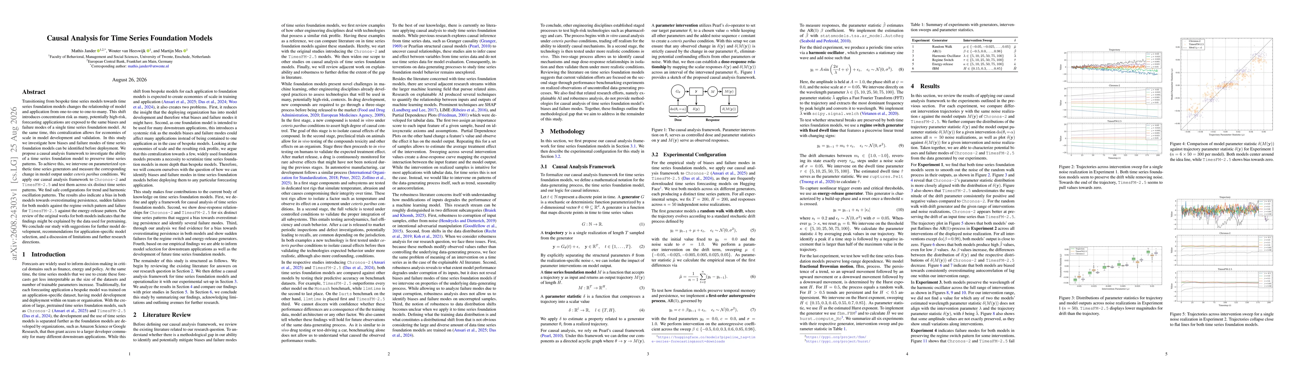 Thumbnail for Causal Analysis for Time Series Foundation Models