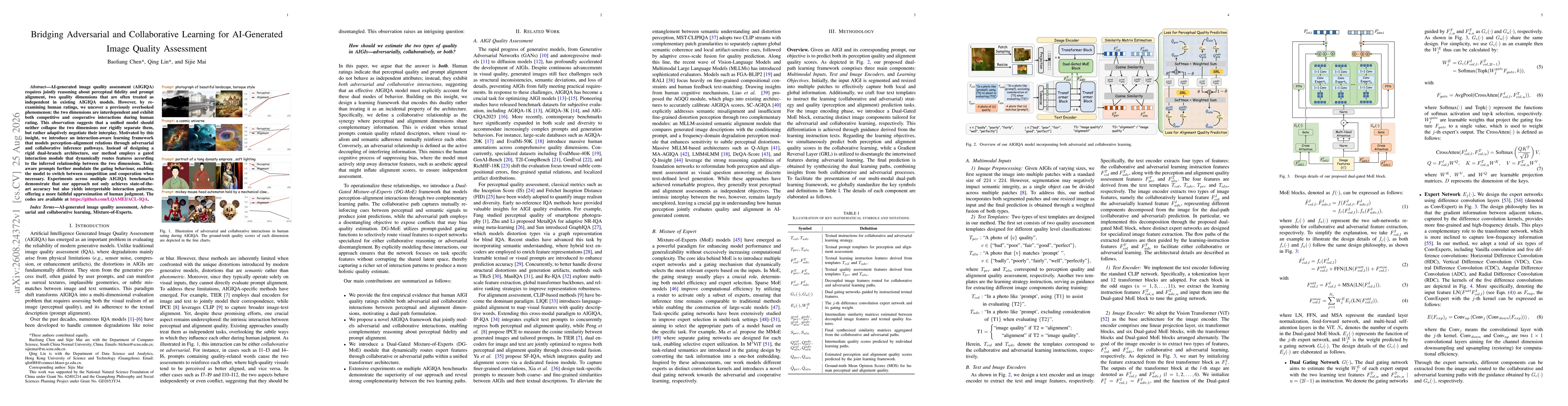 Thumbnail for Bridging Adversarial and Collaborative Learning for AI-Generated Image Quality Assessment