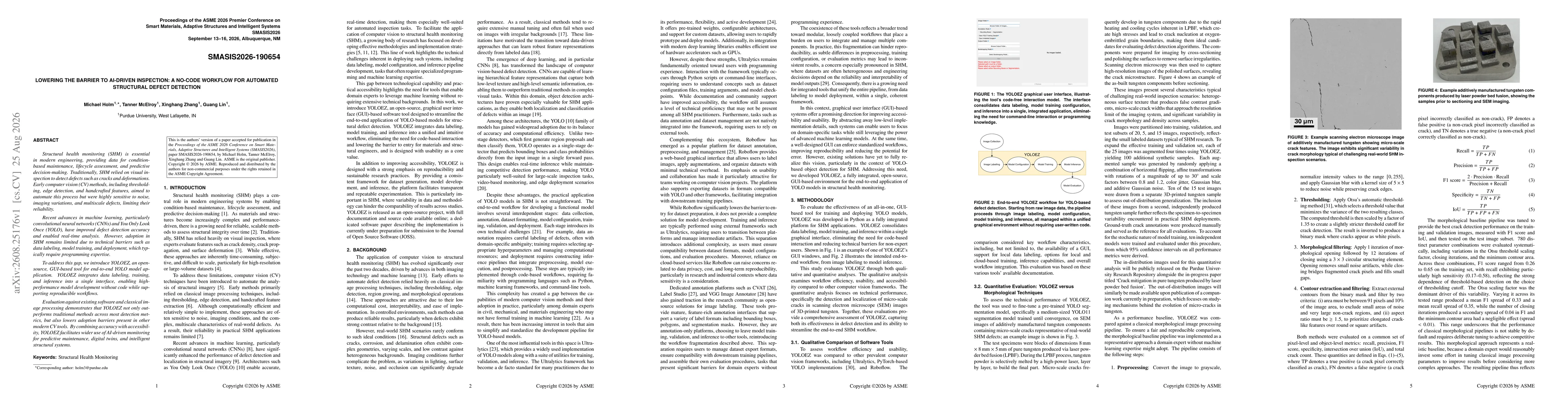 Thumbnail for Lowering the Barrier to AI-Driven Inspection: A No-Code Workflow for Automated Structural Defect Detection