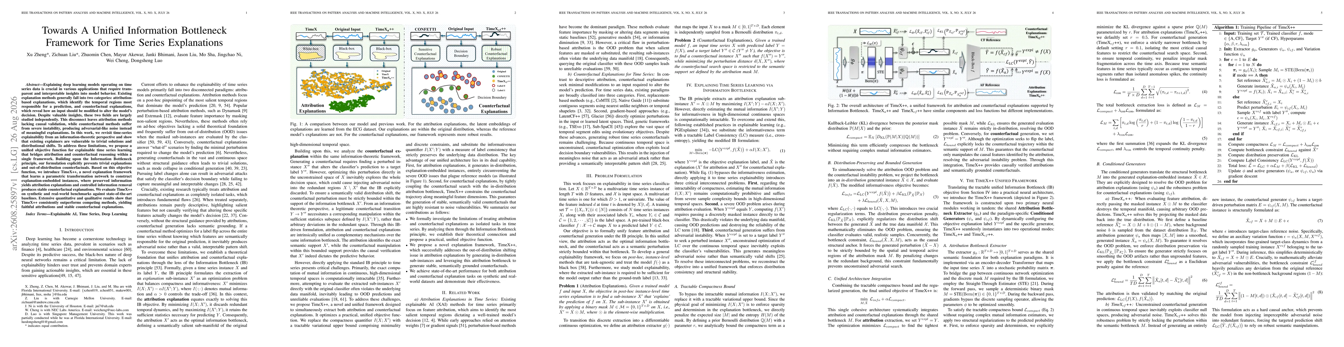 Thumbnail for Towards A Unified Information Bottleneck Framework for Time Series Explanations