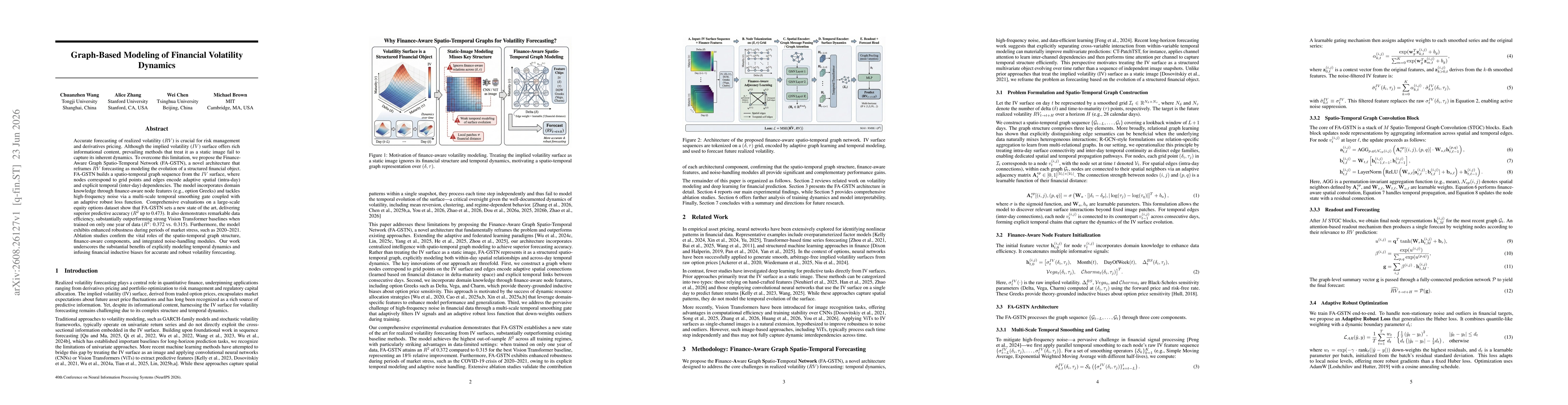 Thumbnail for Graph-Based Modeling of Financial Volatility Dynamics