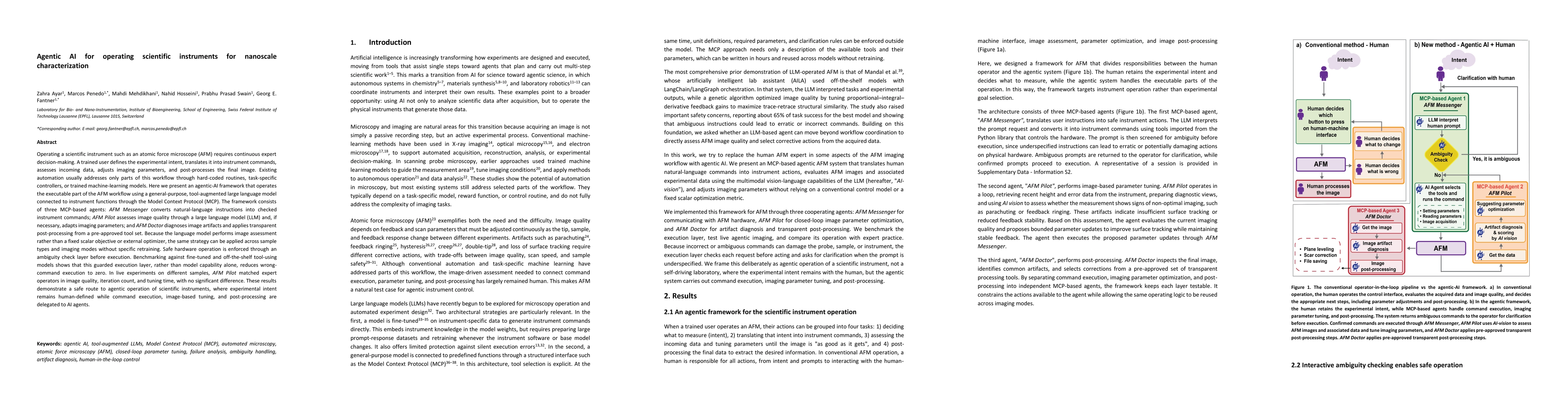 Thumbnail for Agentic AI for operating scientific instruments for nanoscale characterization