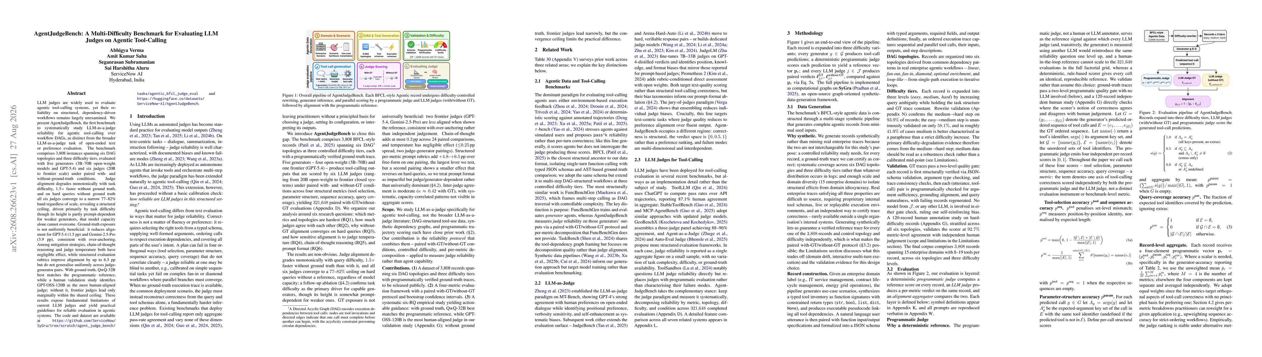 Thumbnail for AgentJudgeBench: A Multi-Difficulty Benchmark for Evaluating LLM Judges on Agentic Tool-Calling