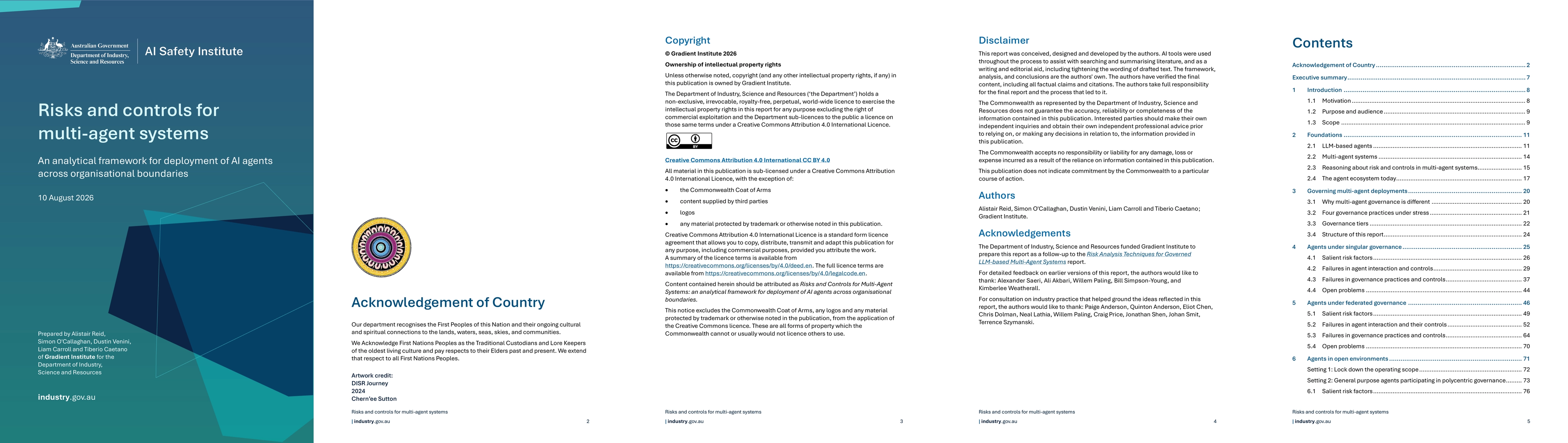 Thumbnail for Risks and Controls for Multi-Agent Systems: an analytical framework for deployment of AI agents across organisational boundaries