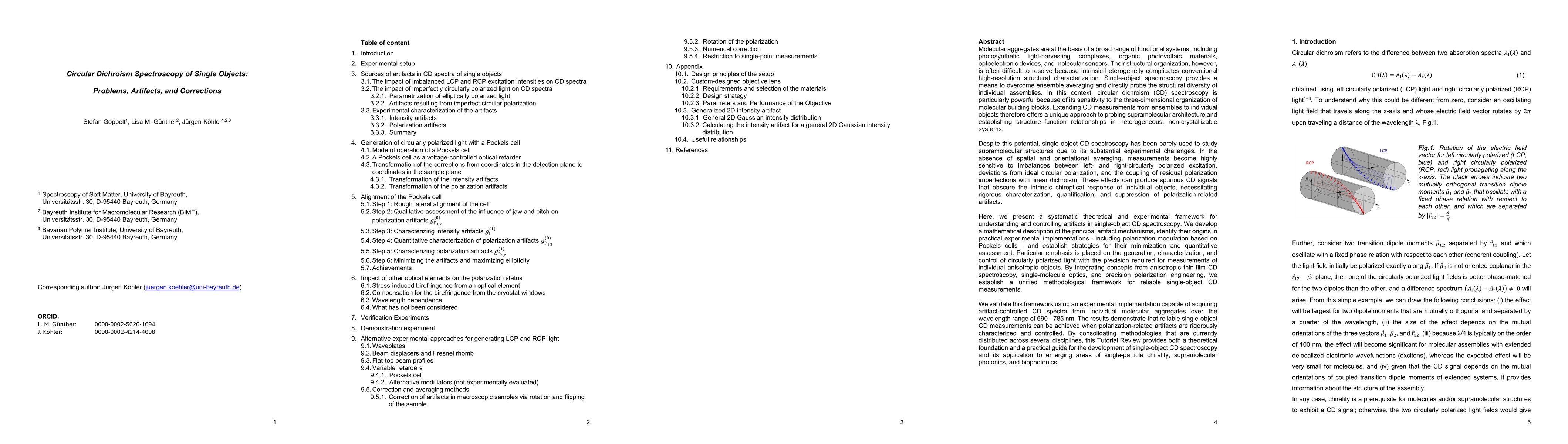 Thumbnail for Circular Dichroism Spectroscopy of Single Objects: Problems, Artifacts, and Corrections