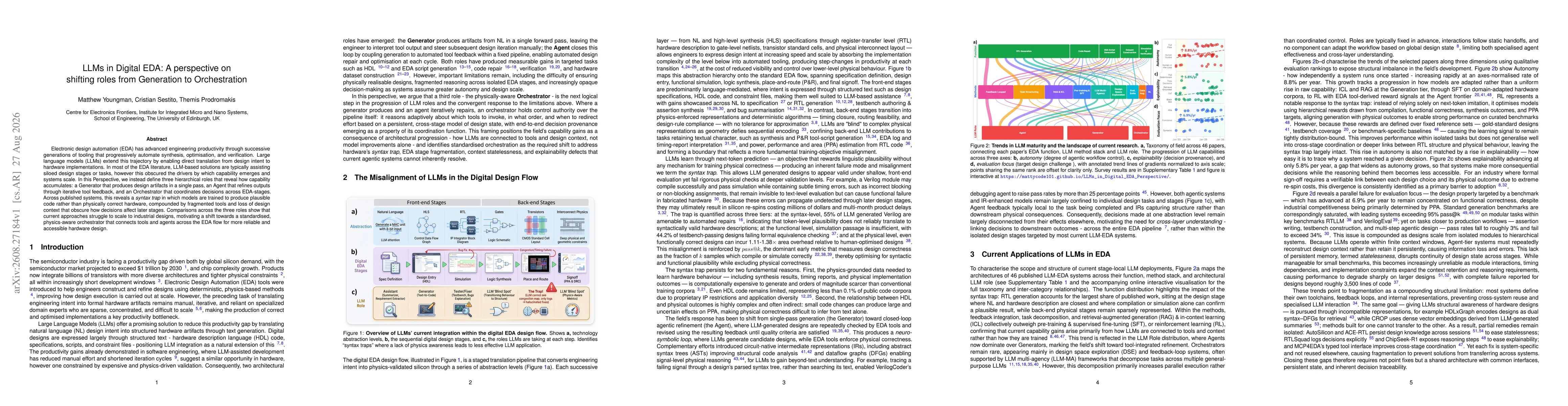 Thumbnail for LLMs in Digital EDA: A perspective on shifting roles from Generation to Orchestration