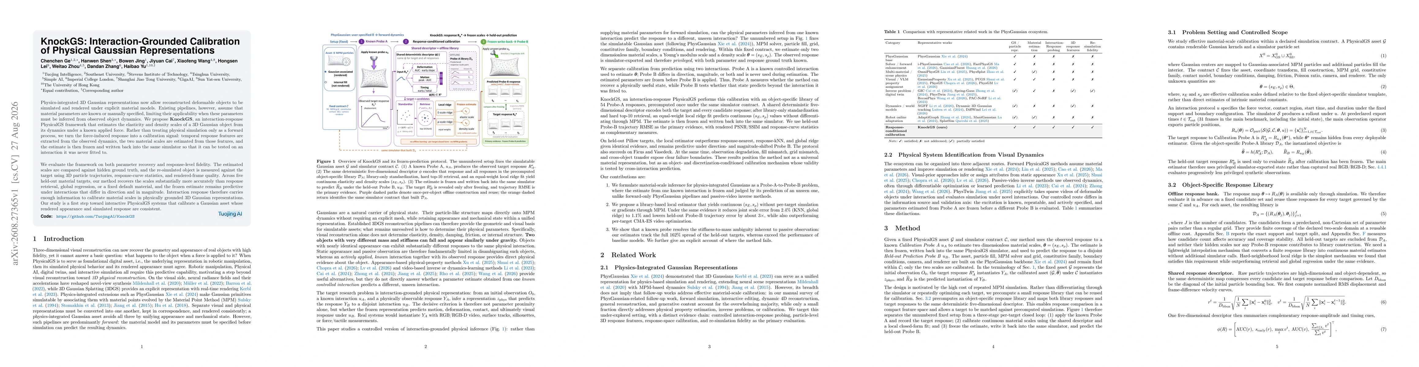 Thumbnail for KnockGS:interaction-Grounded Calibrationof Physical Gaussian Representations