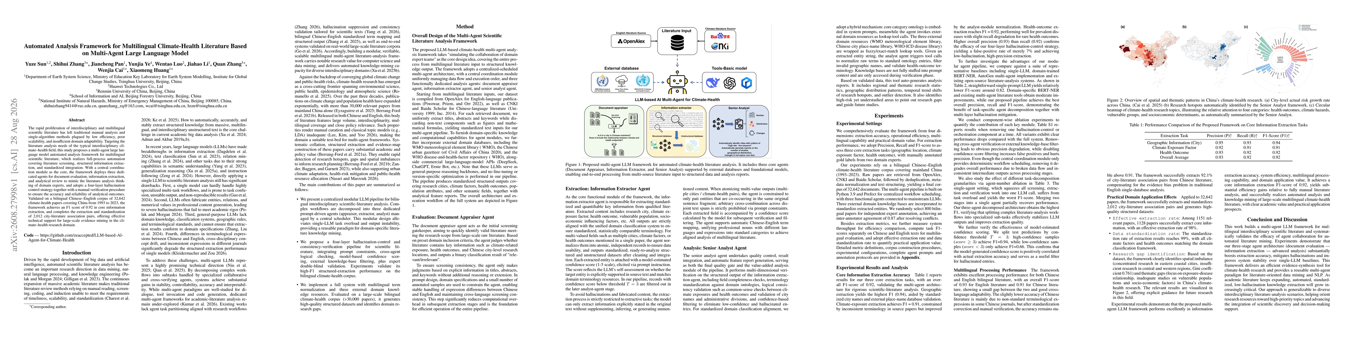 Thumbnail for Automated Analysis Framework for Multilingual Climate-Health Literature Based on Multi-Agent Large Language Model