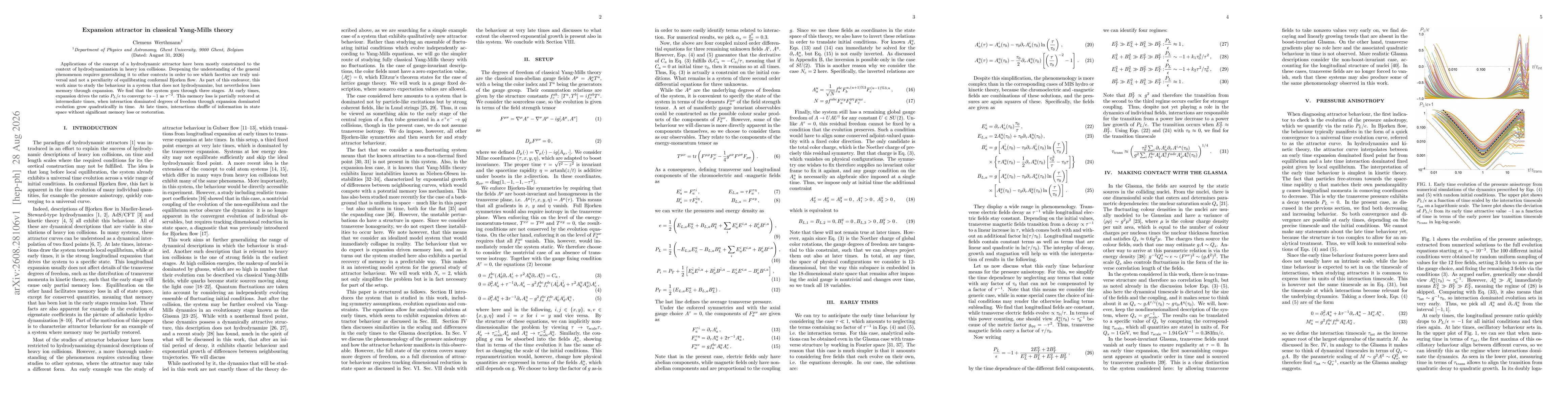 Thumbnail for Expansion attractor in classical Yang-Mills theory