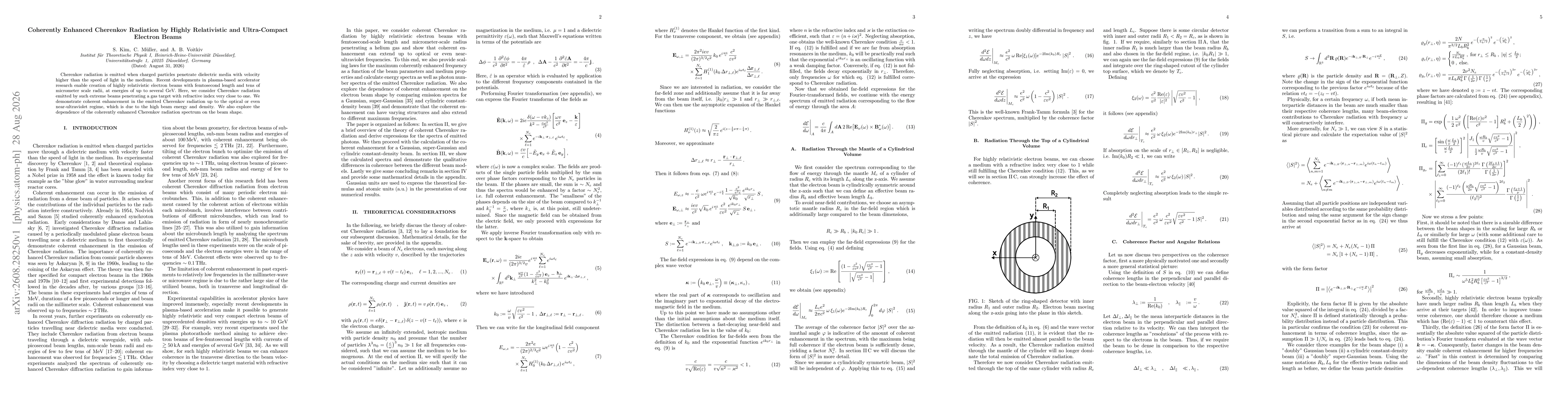 Thumbnail for Coherently Enhanced Cherenkov Radiation by Highly Relativistic and Ultra-Compact Electron Beams