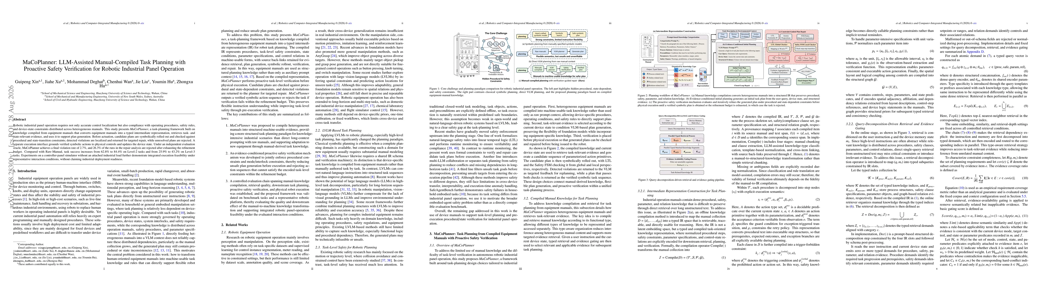 Thumbnail for MaCoPlanner: LLM-Assisted Manual-Compiled Task Planning with Proactive Safety Verification for Robotic Industrial Panel Operation