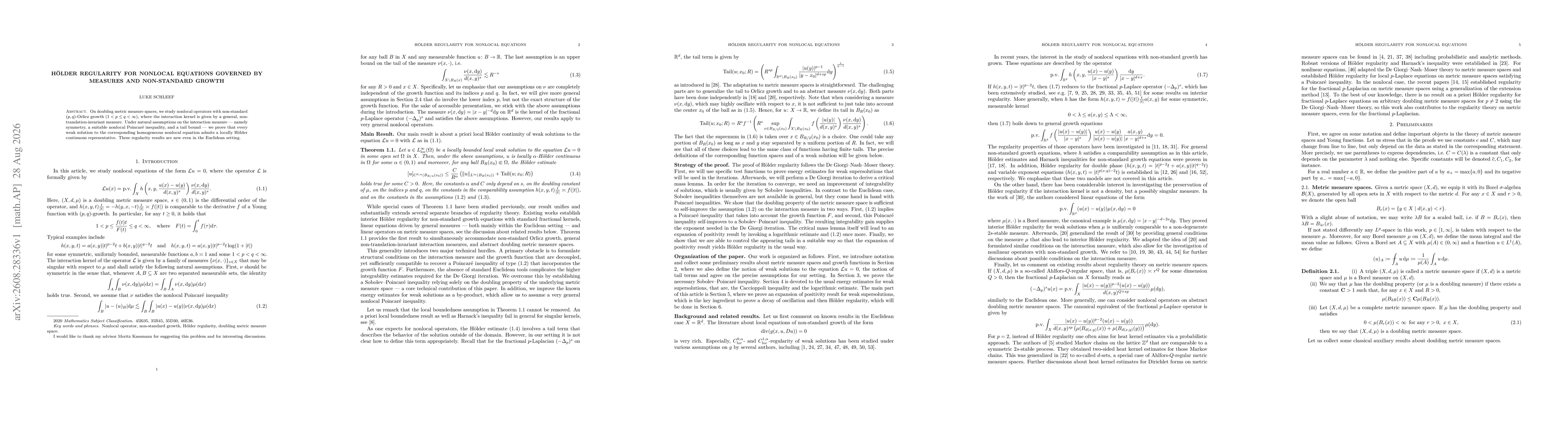 Thumbnail for Hölder regularity for nonlocal equations governed by measures and non-standard growth