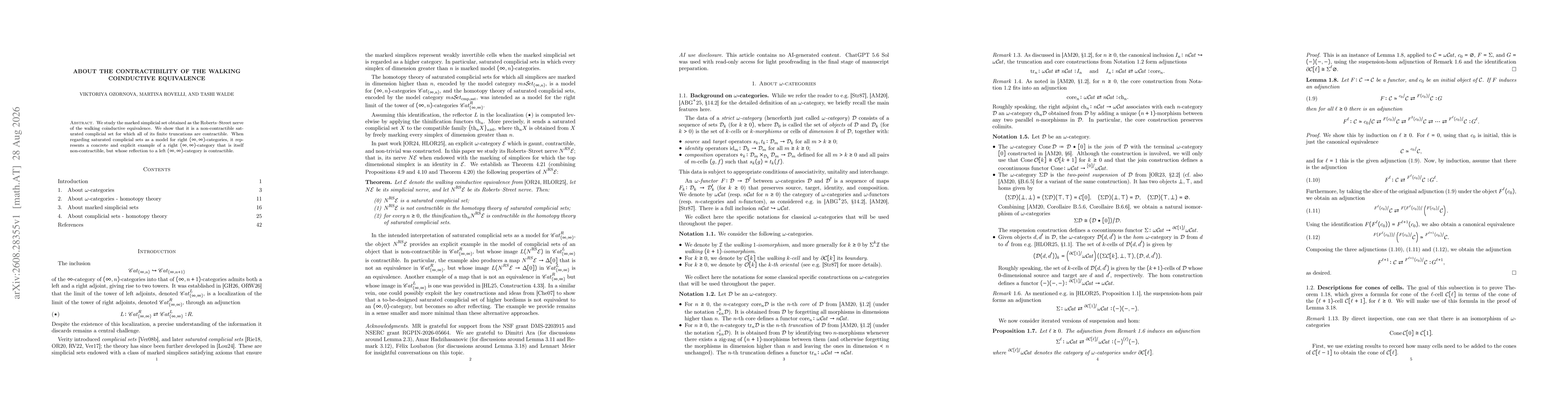 Thumbnail for About the contractibility of the walking coinductive equivalence