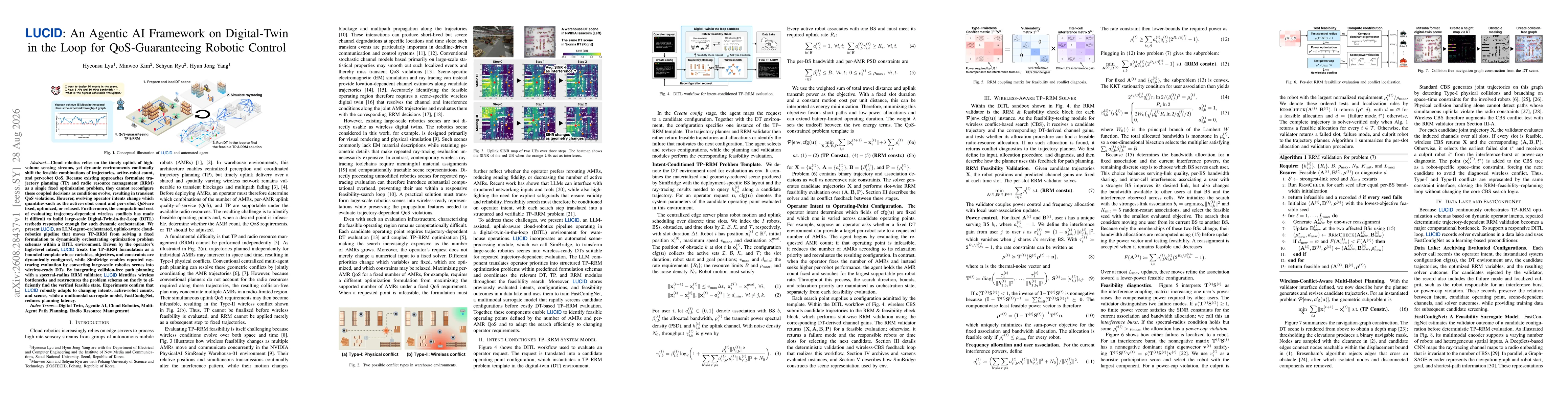 Thumbnail for LUCID: An Agentic AI Framework on Digital-Twin in the Loop for QoS-Guaranteeing Robotic Control