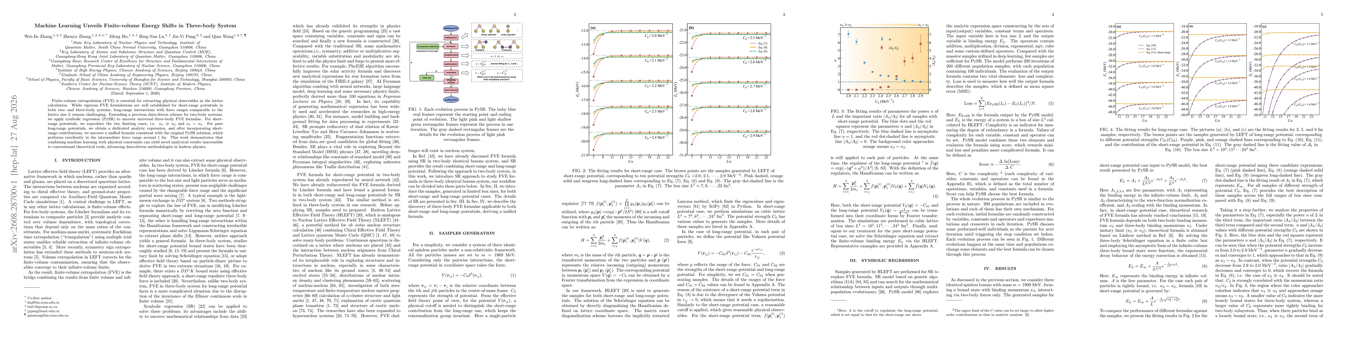 Thumbnail for Machine Learning Unveils Finite-volume Energy Shifts in Three-body System