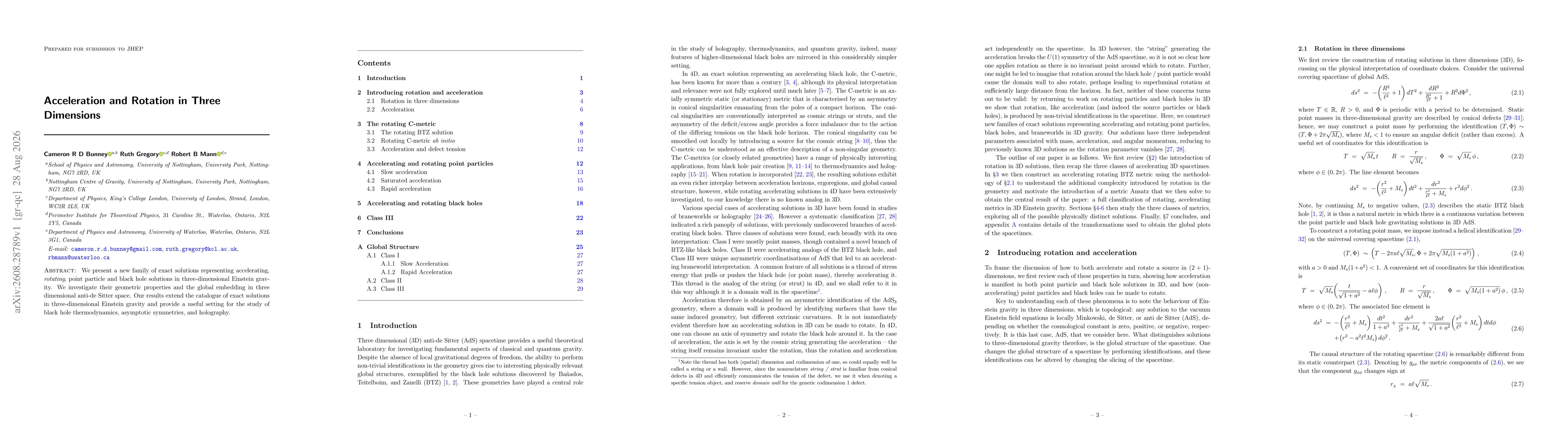 Thumbnail for Acceleration and Rotation in Three Dimensions