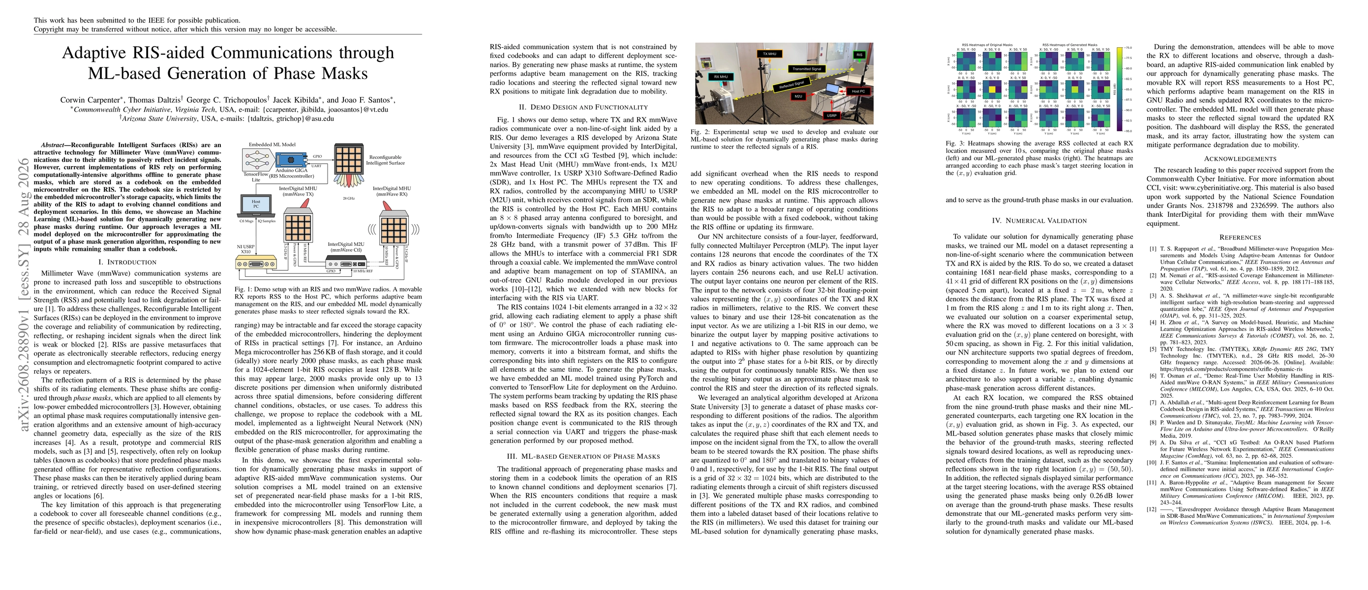 Thumbnail for Adaptive RIS-aided Communications through ML-based Generation of Phase Masks