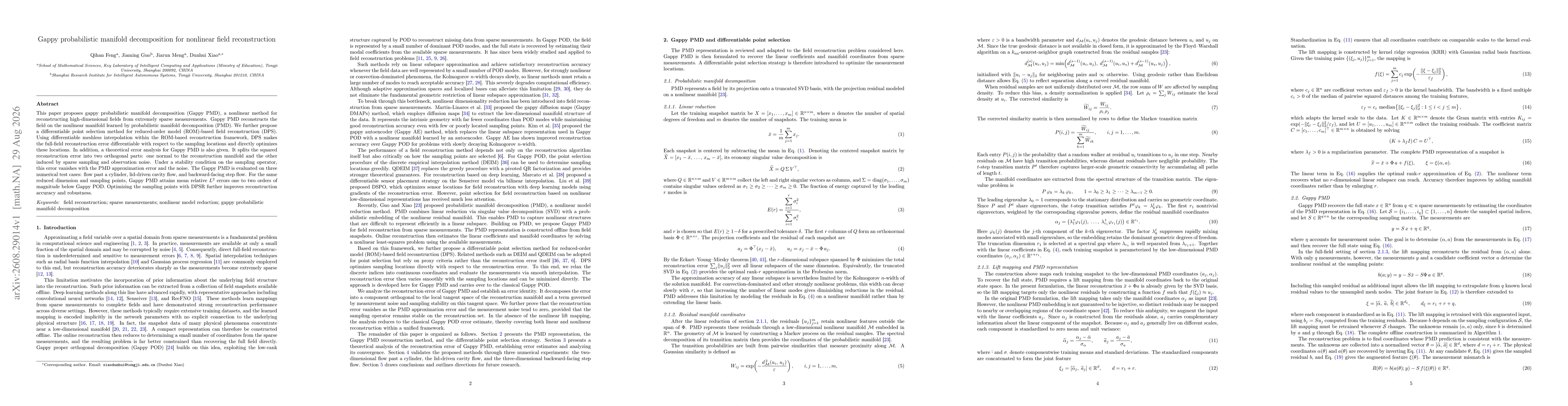 Thumbnail for Gappy probabilistic manifold decomposition for nonlinear field reconstruction