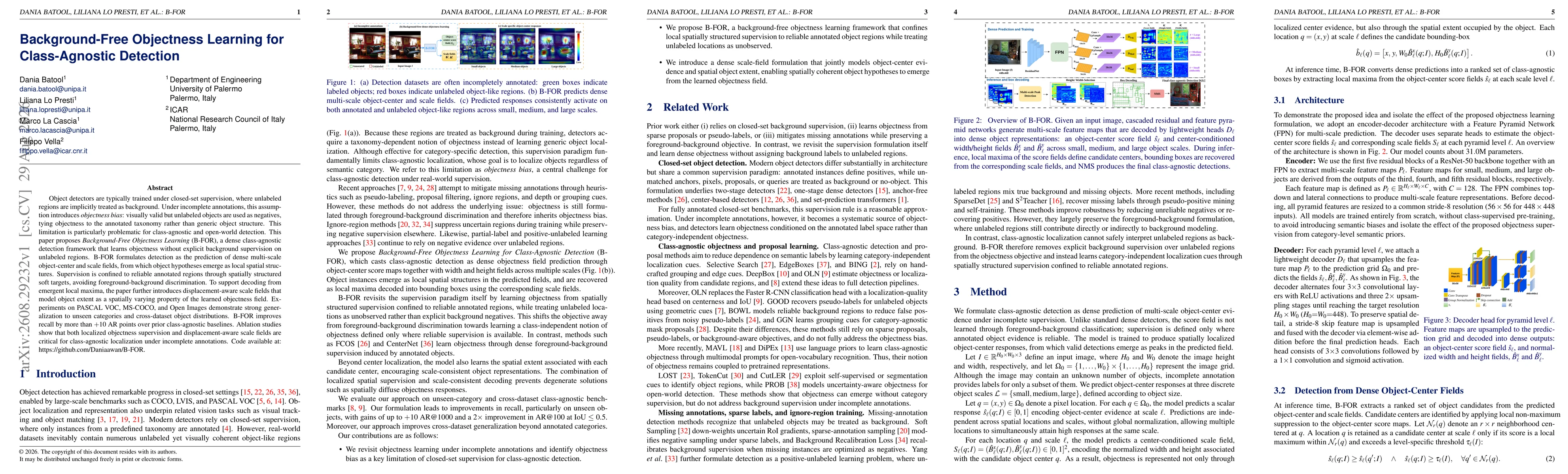 Thumbnail for Background-Free Objectness Learning for Class-Agnostic Detection