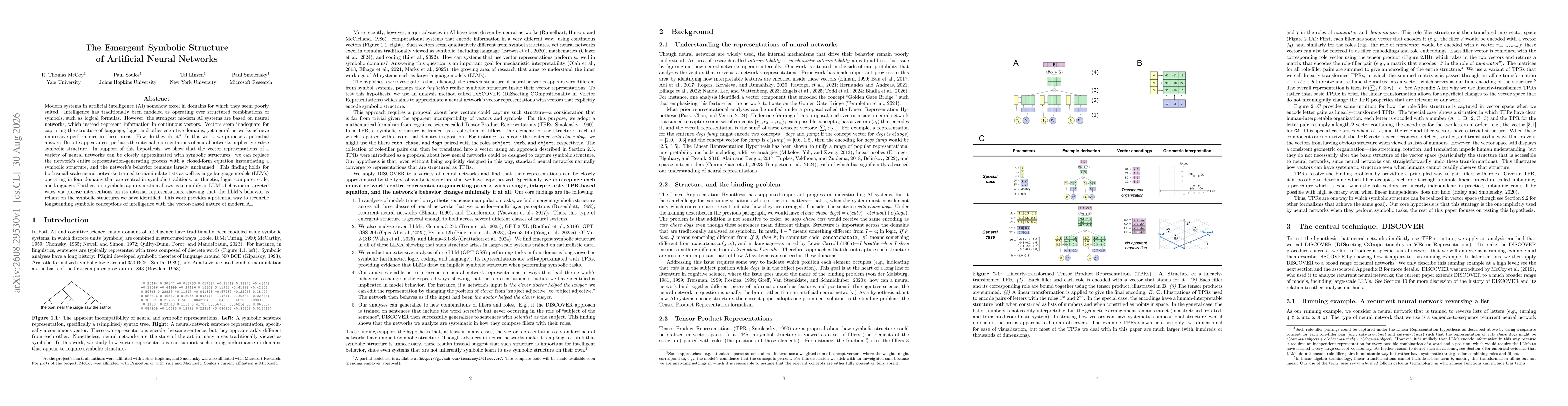 Thumbnail for The Emergent Symbolic Structure of Artificial Neural Networks