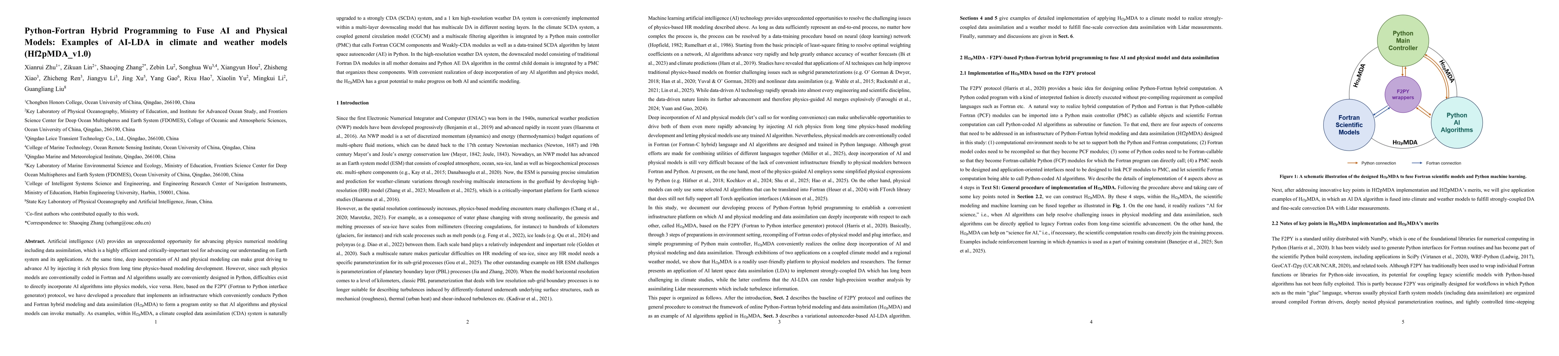 Thumbnail for Python-Fortran Hybrid Programming to Fuse AI and Physical Models: Examples of AI-LDA in climate and weather models (Hf2pMDA_v1.0)