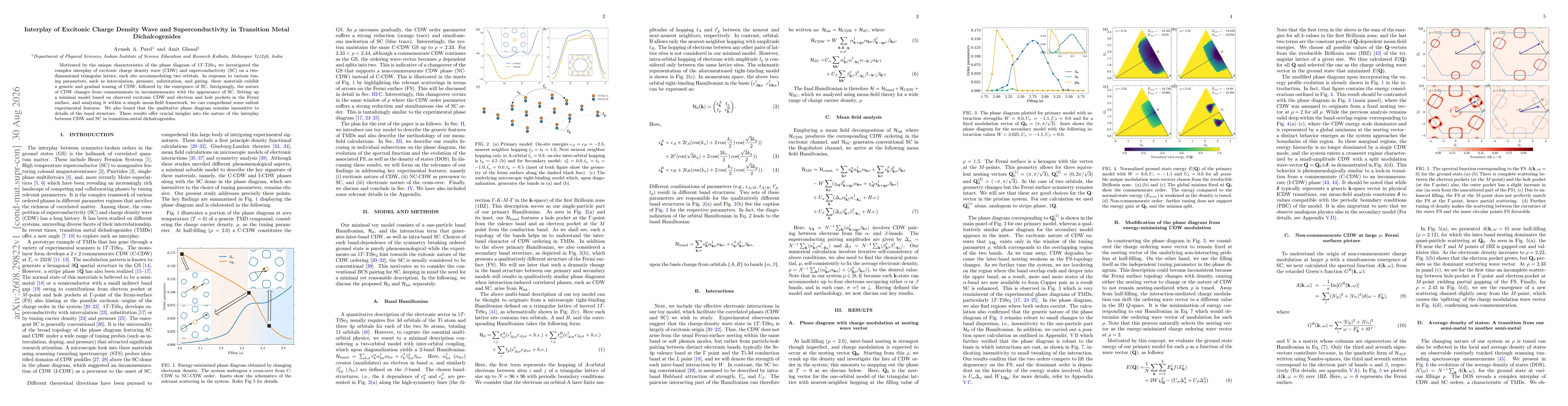 Thumbnail for Interplay of Excitonic Charge Density Wave and Superconductivity in Transition Metal Dichalcogenides