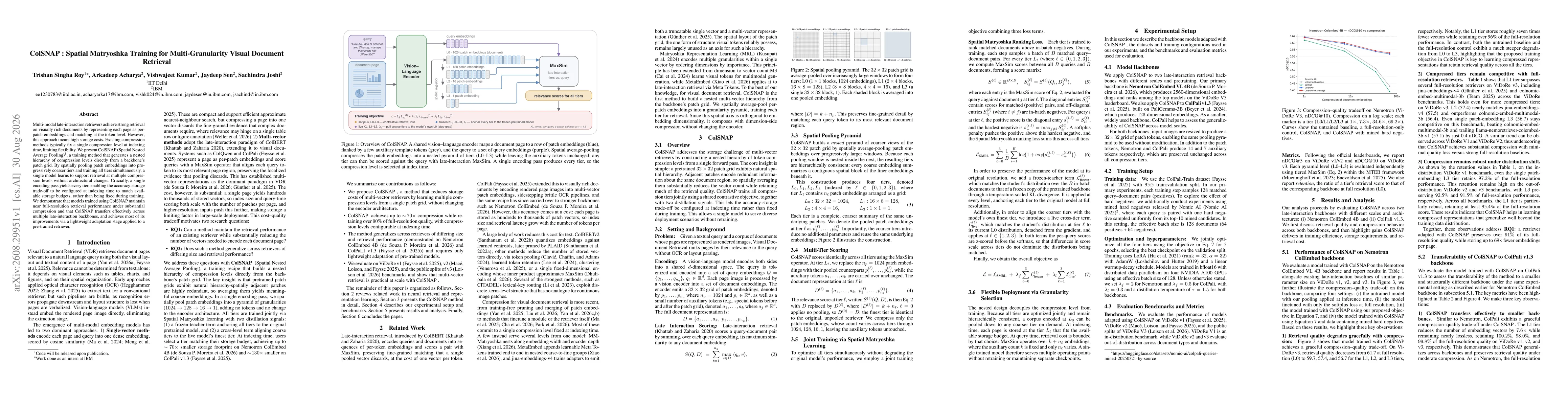 Thumbnail for Spatial Matryoshka Training for Multi-Granularity Visual Document Retrieval