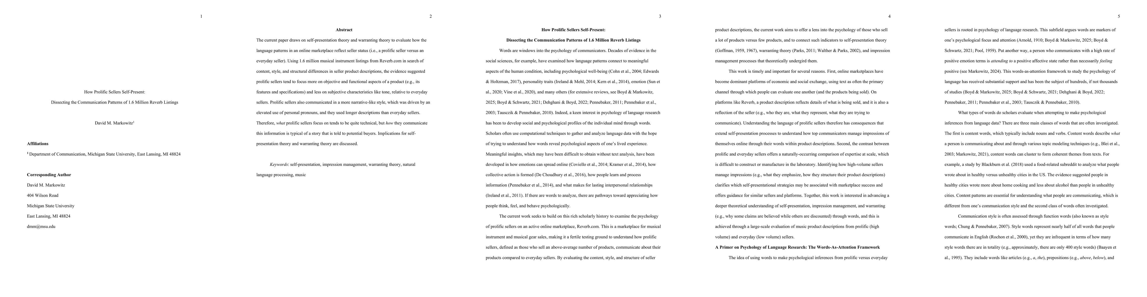 Thumbnail for How Prolific Sellers Self-Present: Dissecting the Communication Patterns of 1.6 Million Reverb Listings
