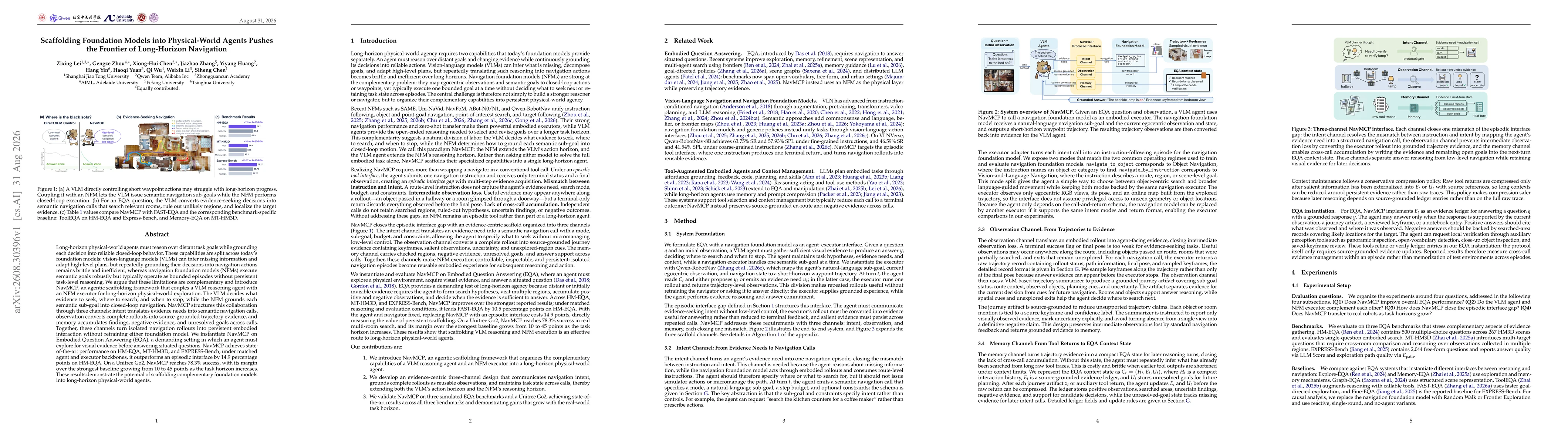 Thumbnail for Scaffolding Foundation Models into Physical-World Agents Pushes the Frontier of Long-Horizon Navigation
