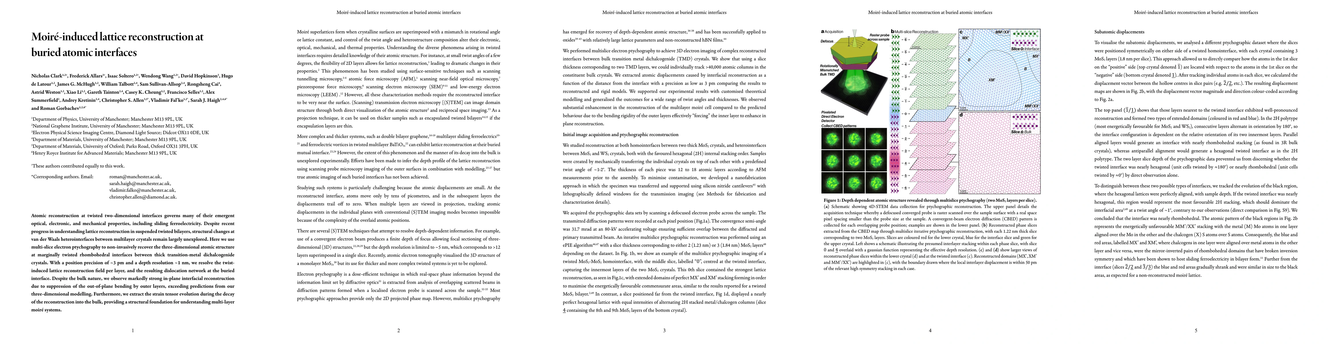 Thumbnail for Moiré-induced lattice reconstruction at buried atomic interfaces