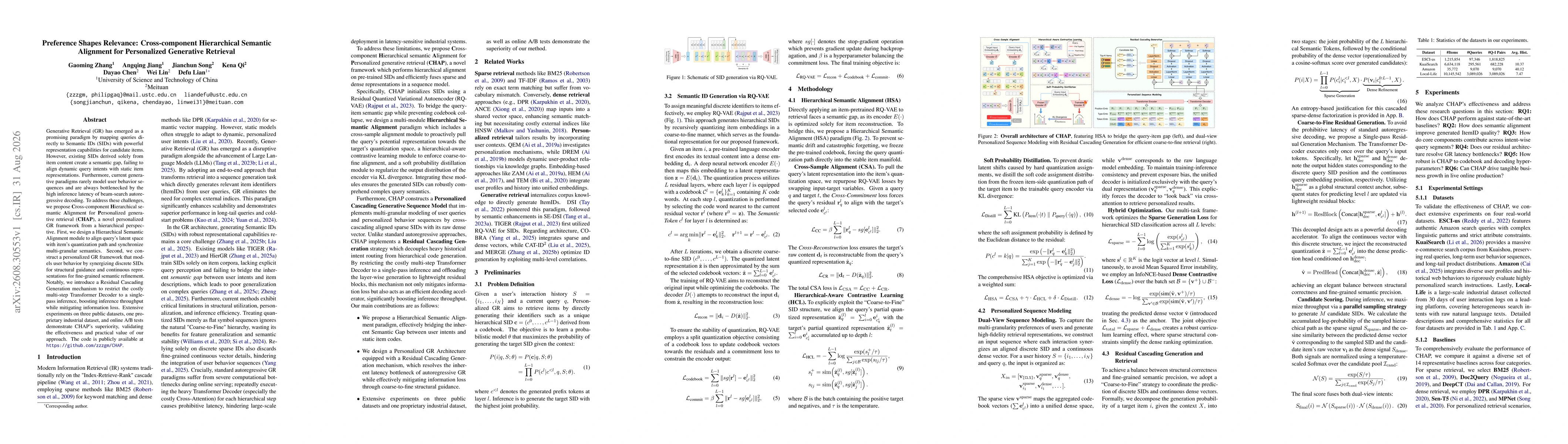 Thumbnail for Preference Shapes Relevance: Cross-component Hierarchical Semantic Alignment for Personalized Generative Retrieval