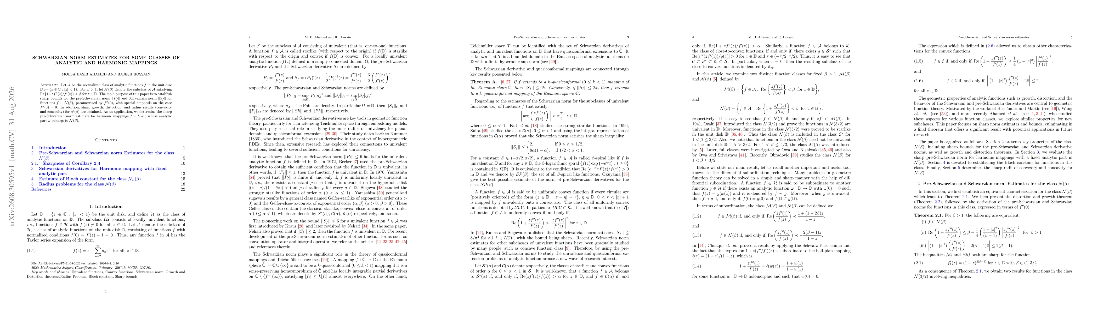 Thumbnail for Schwarzian norm estimates for some classes of analytic and harmonic mappings