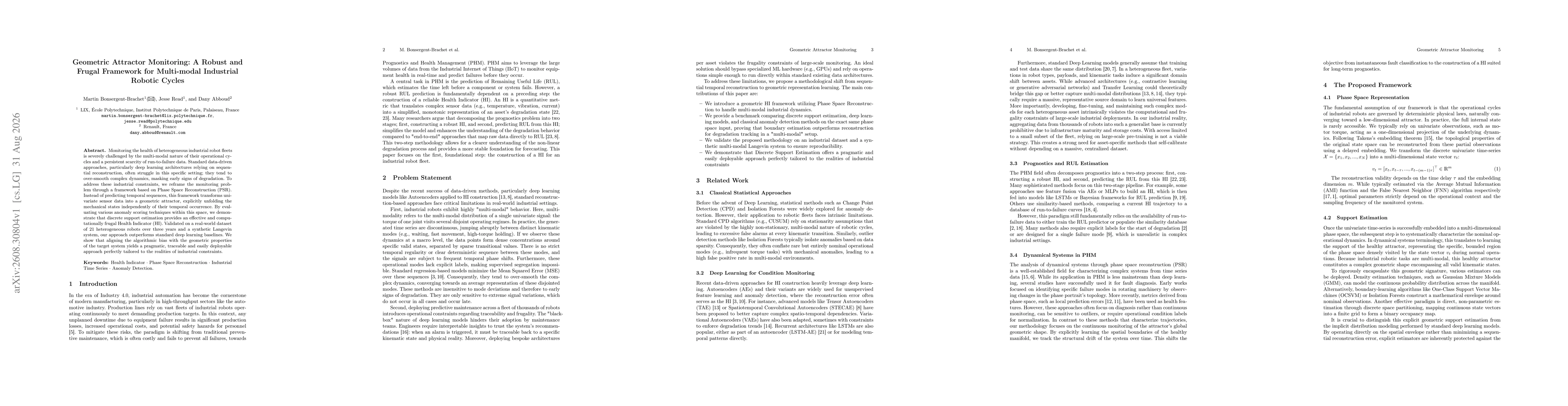 Thumbnail for Geometric Attractor Monitoring: A Robust and Frugal Framework for Multi-modal Industrial Robotic Cycles