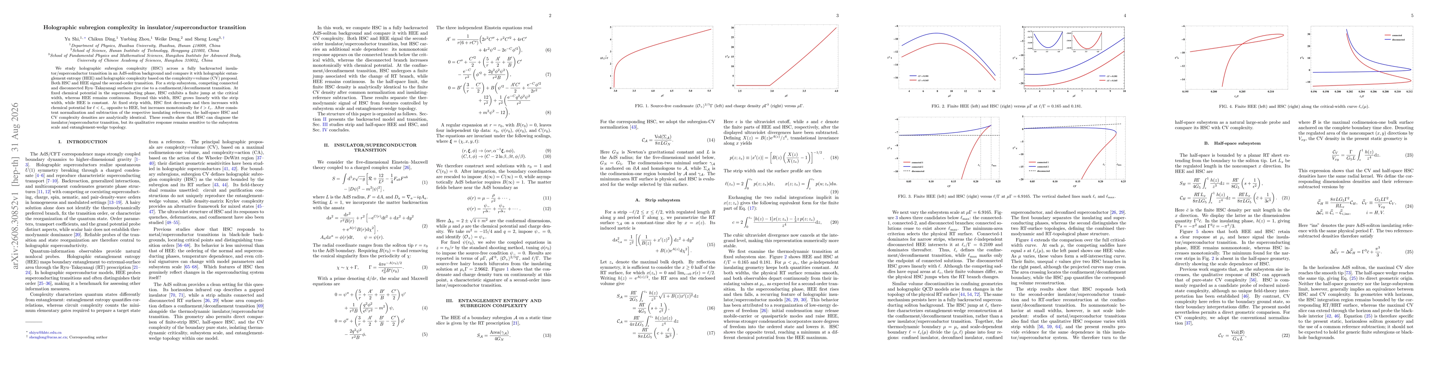 Thumbnail for Holographic subregion complexity in insulator/superconductor transition