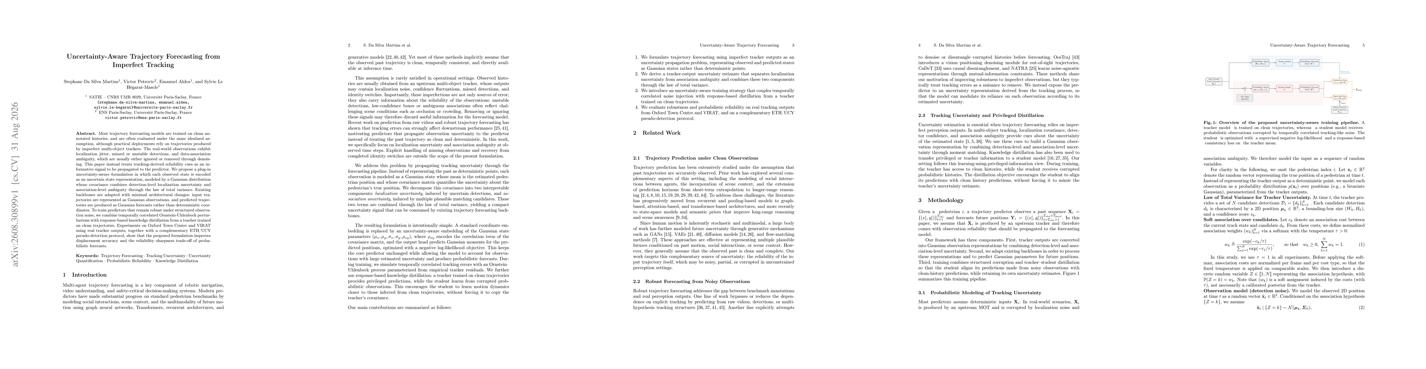 Thumbnail for Uncertainty-Aware Trajectory Forecasting from Imperfect Tracking