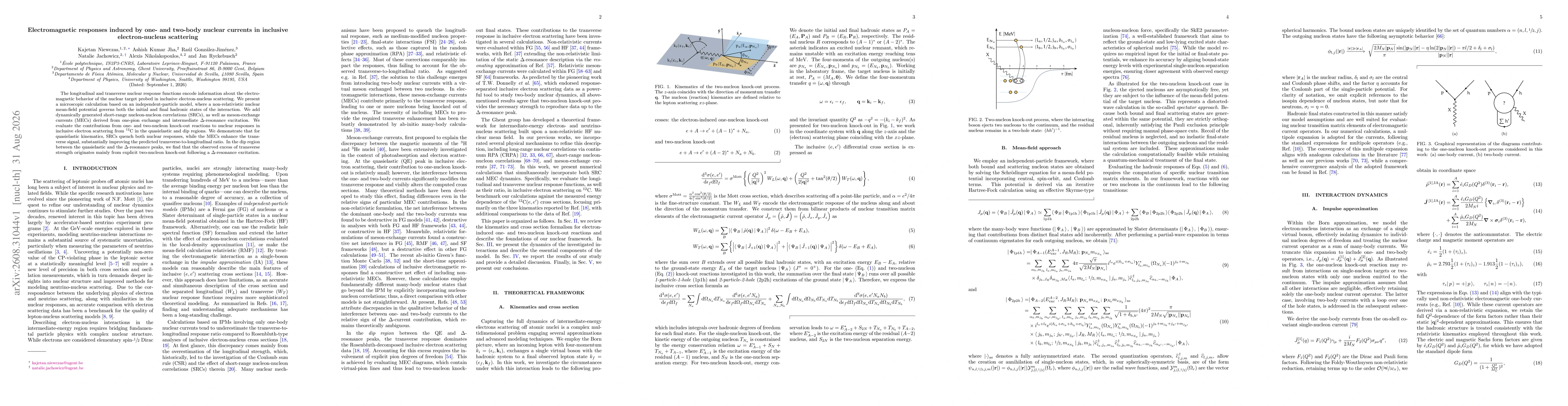 Thumbnail for Electromagnetic responses induced by one- and two-body nuclear currents in inclusive electron-nucleus scattering
