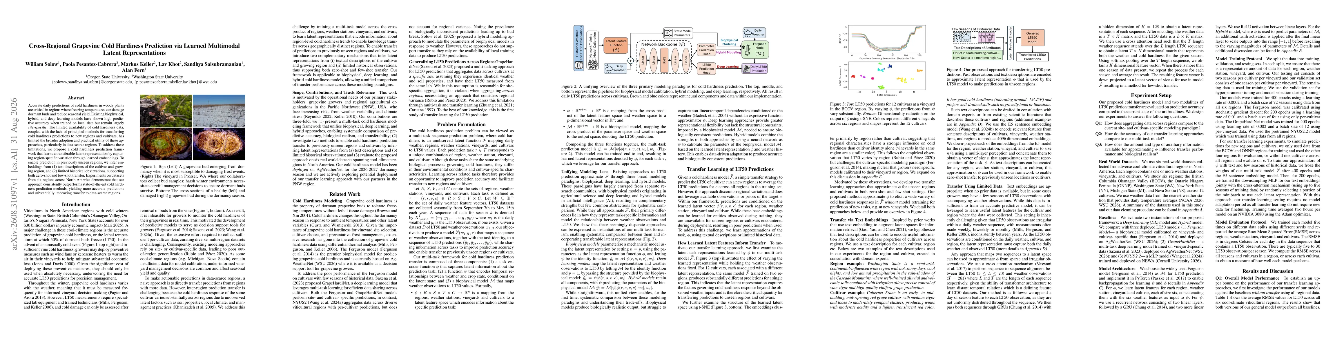 Thumbnail for Cross-Regional Grapevine Cold Hardiness Prediction via Learned Multimodal Latent Representations