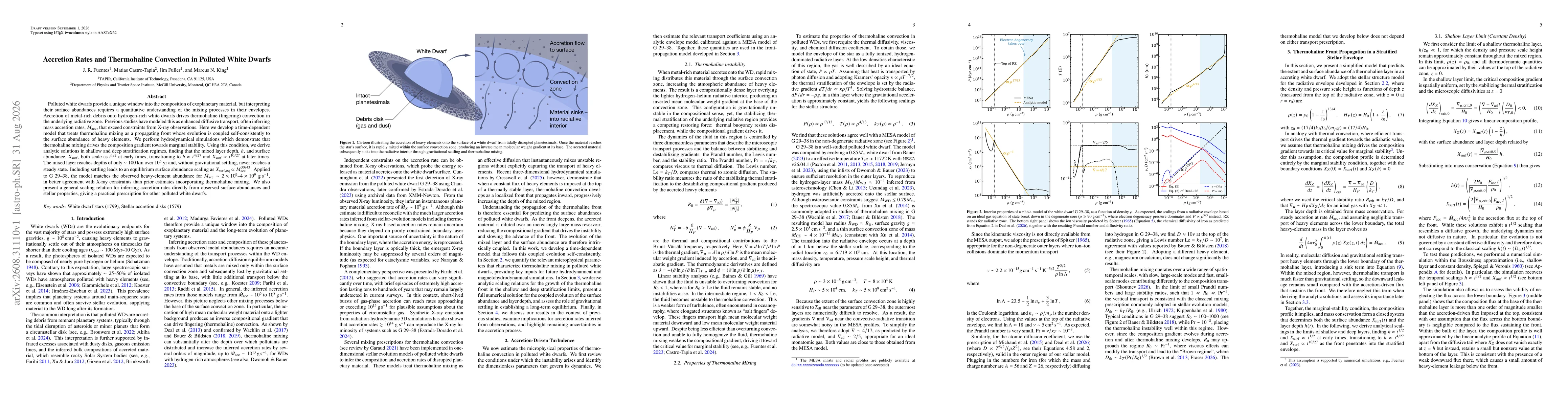 Thumbnail for Accretion Rates and Thermohaline Convection in Polluted White Dwarfs