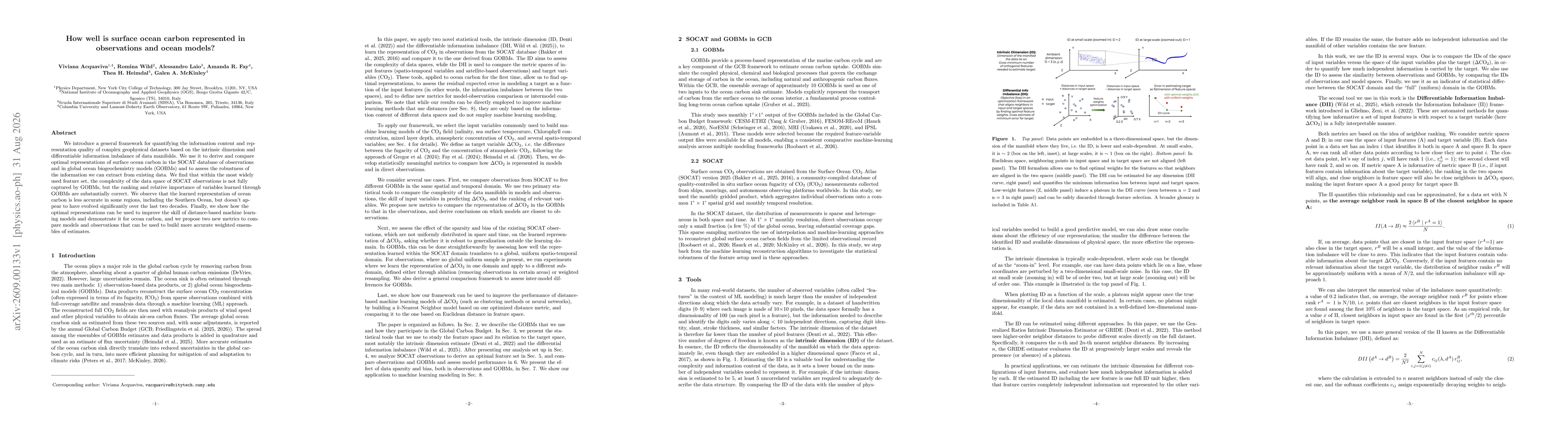 Thumbnail for How well is surface ocean carbon represented in observations and ocean models?