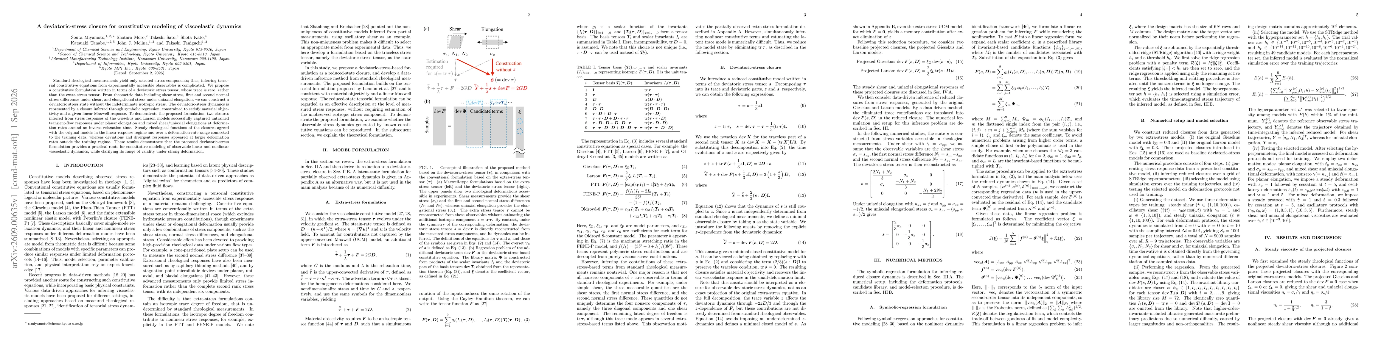 Thumbnail for A deviatoric-stress closure for constitutive modeling of viscoelastic dynamics