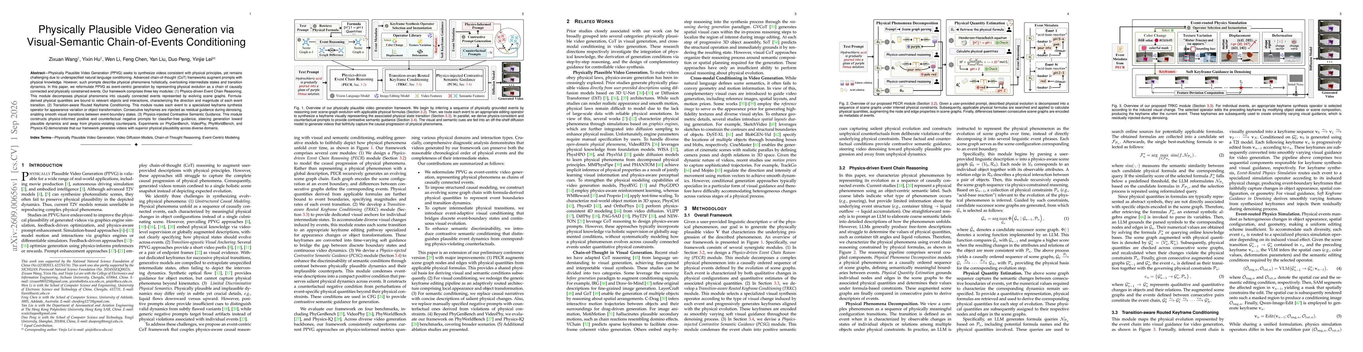 Thumbnail for Physically Plausible Video Generation via Visual-Semantic Chain-of-Events Conditioning