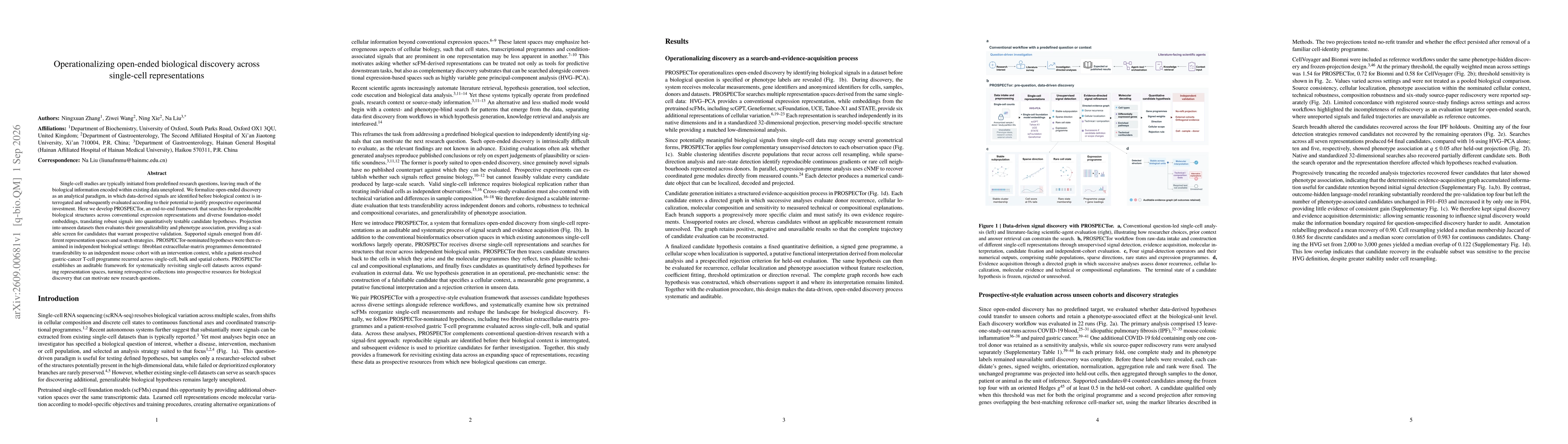 Thumbnail for Operationalizing open-ended biological discovery across single-cell representations